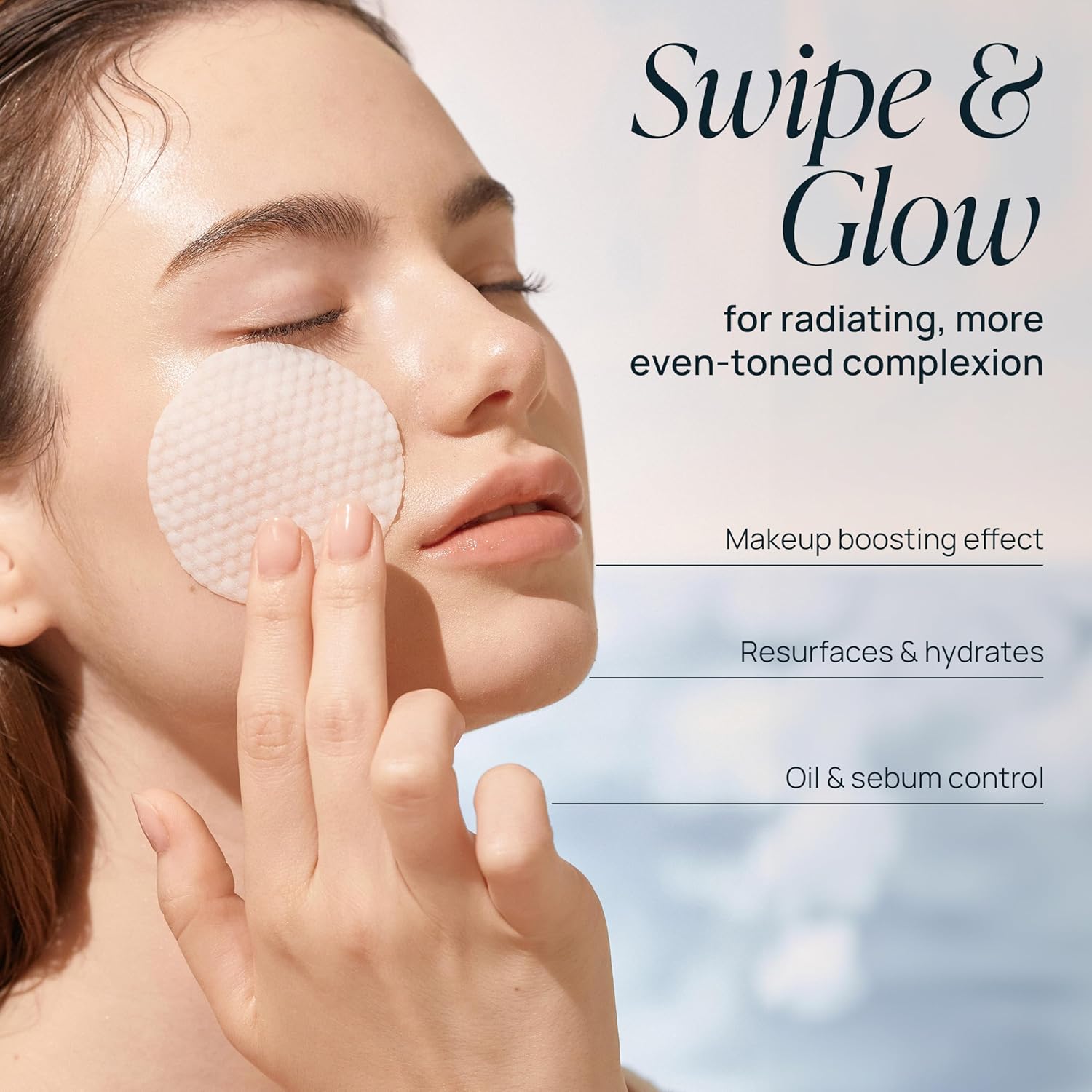 Moonlight Toner Pad, 70EA, 5.07 Fl. Oz/150ml