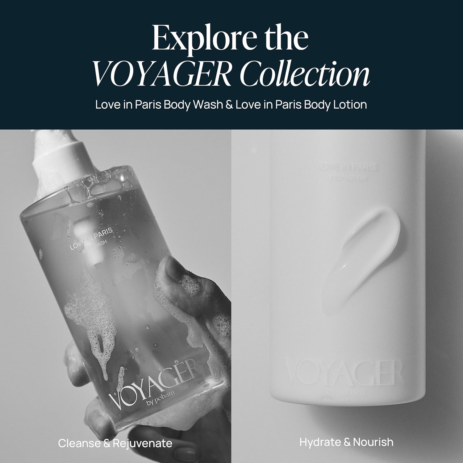 VOYAGER Love in Paris Body Lotion, 10.14 Fl. Oz./300ml