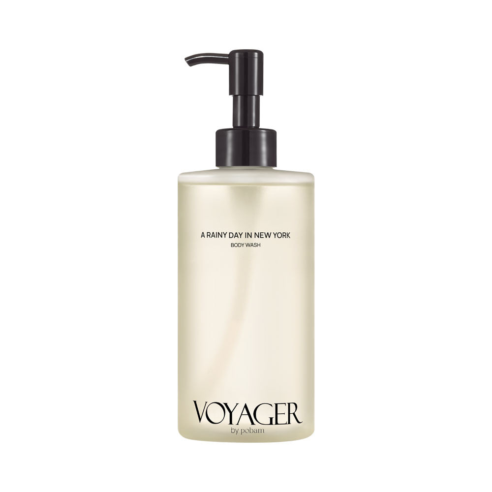 VOYAGER Foaming Body Wash with Pump, Non-stripping, Nourishing & Deep Hydration Cleanse. 10.14 Fl. Oz./300ml (Rose)